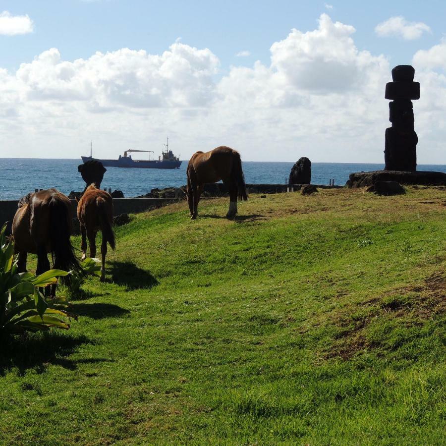 Cabanas Moenga Hanga Roa Bagian luar foto